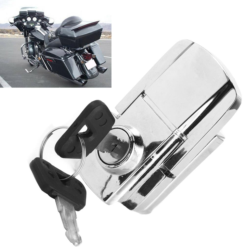Замок багажника мотоцикла противоугонный с 2 ключами, модификация аксессуаров, подходит для Big Sheep
