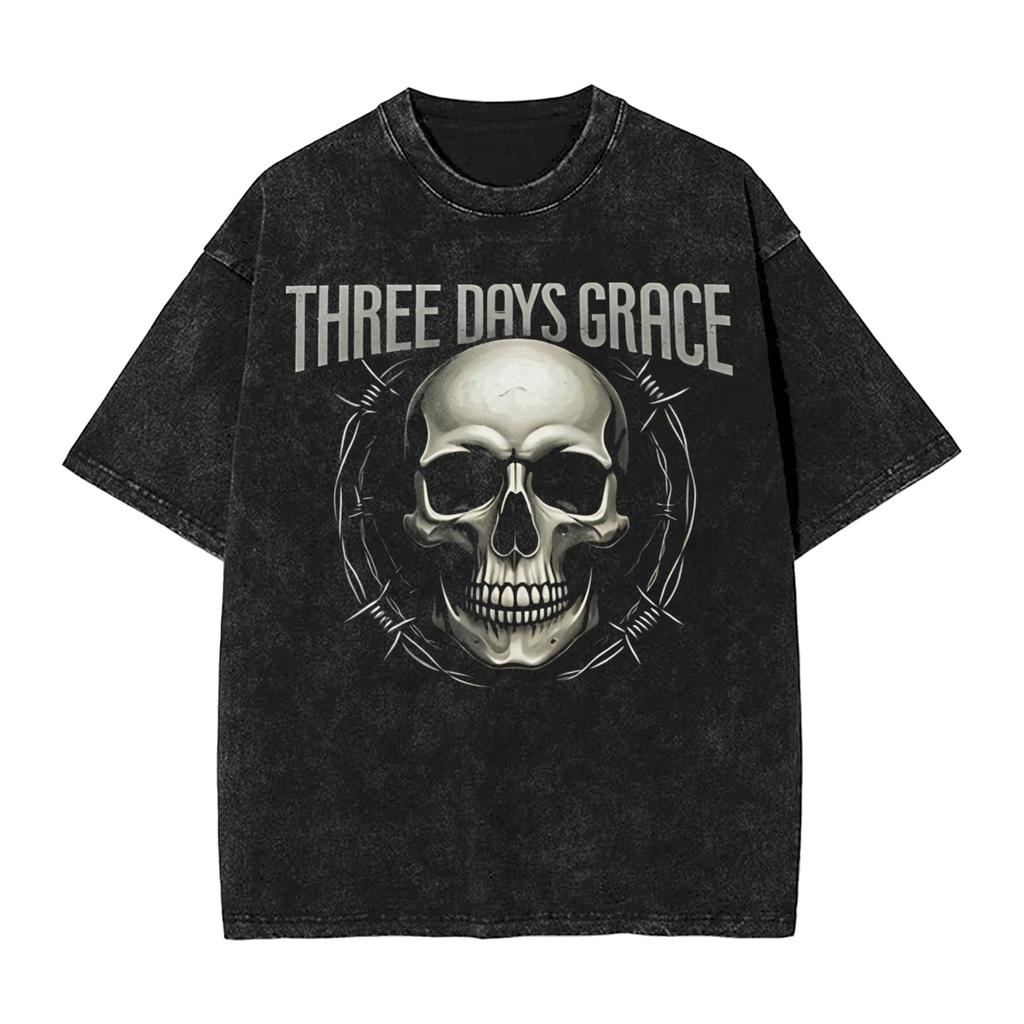 Three Days Grace Alienation Tour Одежда Футболки унисекс Женская уличная одежда Хип-хоп футболки Футболка с принтом Короткий рукав
