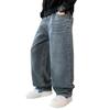Boys' 2025 Fleece-Lined Loose Jeans - Trendy Autumn/Winter Pants for Big Boys