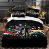 DJ Duvet Cover Set Young Nightlife Music Entertainment Bedding Set Dance Theme Queen King Full Twin Size Polyester Quilt Cover