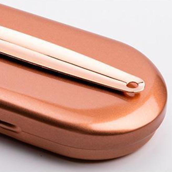 Щетка для языка Отличная посадка Эргономичная ручка 3 типа Нержавеющая сталь Скребок для языка Металлический очиститель для домашнего использования