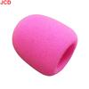 JCD 10pcs Mix Colors Sponge Microphone Set Replacement Foam DJ Stage Windshield Wind Shield Cover Thick Washable