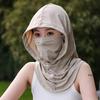 Breathable Head Cap Ice Silk Sunscreen Hat New Pullover Cap  Unisex