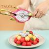 3-in-1 Stainless Steel Fruit Baller Set Melon Carving Tools Fruit Peeler Cutter Seeds Remover Ice Cream Baller Kitchen Utensils