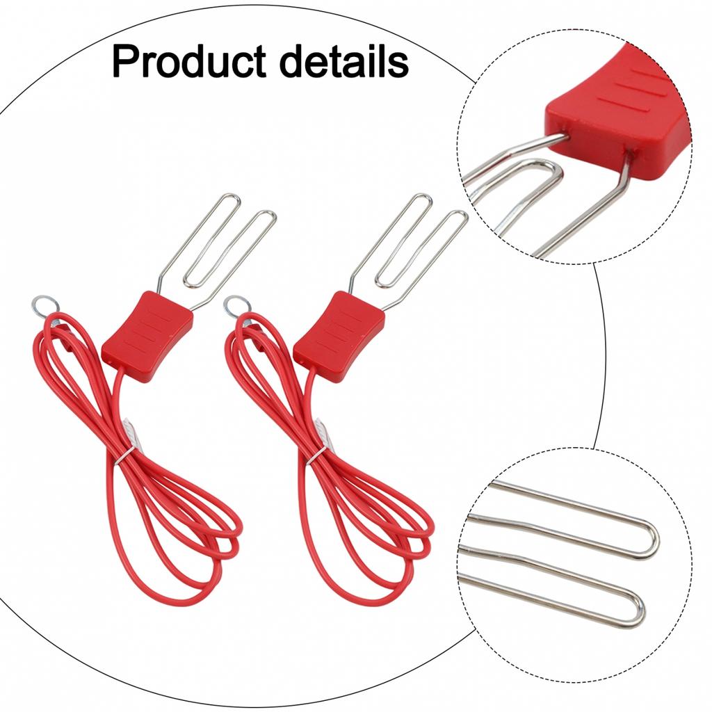 1m Wire Length Electric Fence Connectors Easy Installation Wire