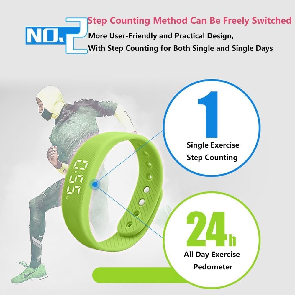 Бесшумные часы-будильник с таймером, носимый вибрирующий браслет-будильник, трекер активности с вибрацией, перезаряжаемый напоминатель о приеме лекарств, не мешающий партнеру