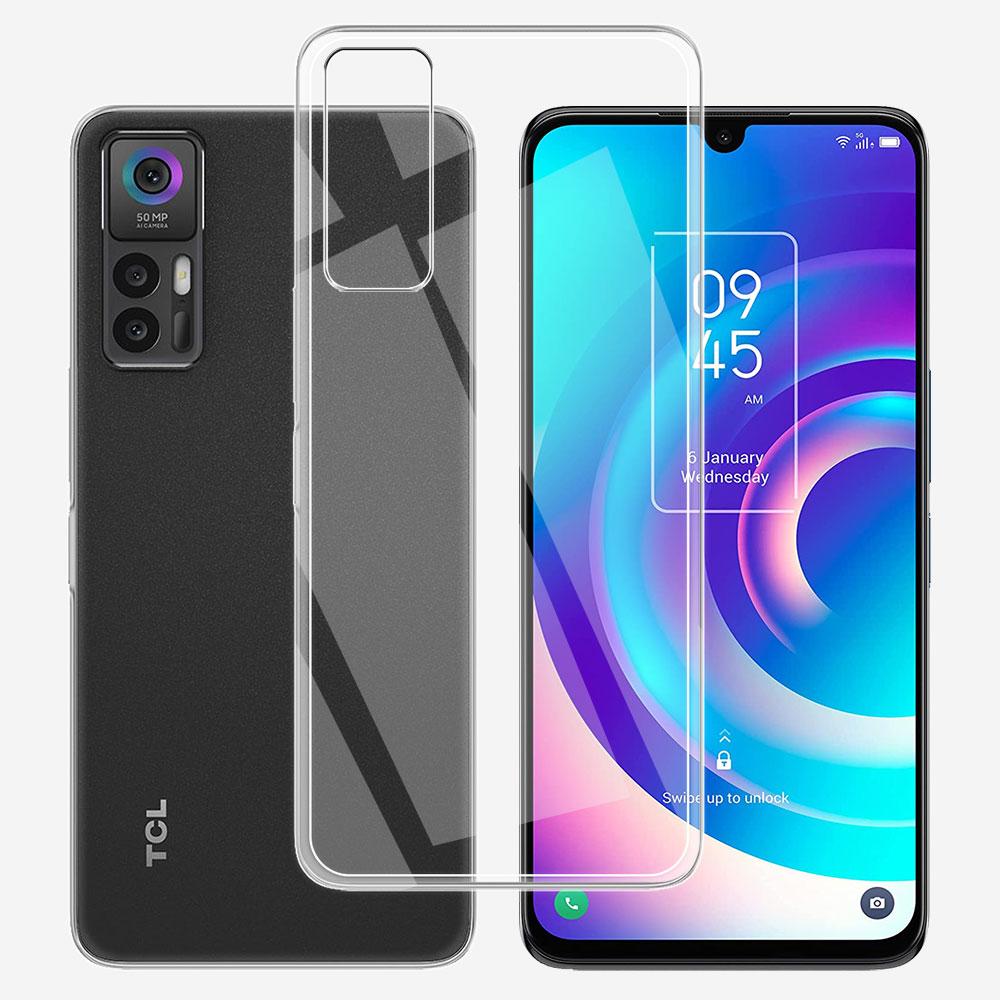 For TCL 30 5G Case TCL 30+ 30 Plus Ultra Thin Silicone Soft TPU Clear Back Case Cover For TCL 30 5g Coque For TCL 30+ Funda
