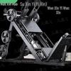 Leg Press Machine with 200KG Barbell Plates
