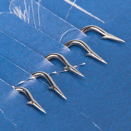 15/30 шт. светящаяся оснастка Sabiki, светящаяся в темноте, приманка из кожи рыбы, рыболовная наживка с крючком, невидимая леска, аксессуары для соленой воды и пресноводной рыбалки