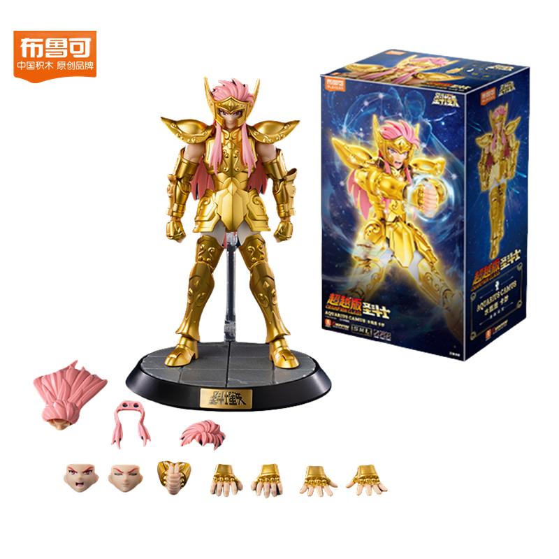 Saint Seiya Action Figure Milo Mu Aiolia Gold Zodiac Signs PVC Assemble Figure Amine Kids Toy Collection Gift