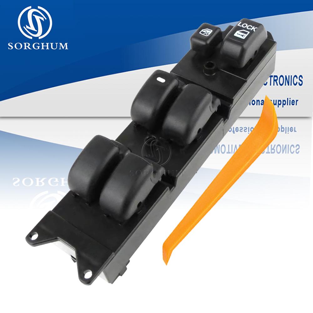 SORGHUM MR587229 Electric Power Master Window Control Switch Lifter Glass Button For Mitsubishi Lancer 2002 2003 Car Accessories