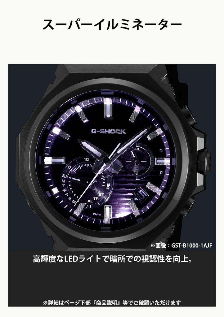 Casio G-SHOCK G-STEEL GST-B1000-1AJF Bluetooth Tough Solar Наручные часы