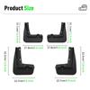 4PCS Car Mud Flaps Splash Guards Mudguards Car Mud Flaps Compatible with BMW X2 F39 2018 2019 2020