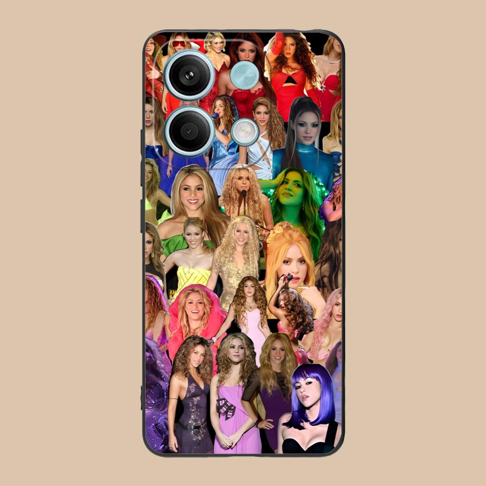 Shakira Модный матовый чехол из ТПУ для мобильного телефона Xiaomi 15 14 13 12 Mi 11 T Ultra Lite Pro S X 5G Цветная печать