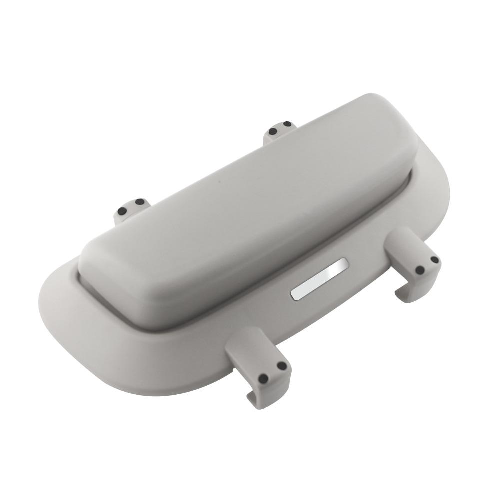 Автомобильный бокс для очков Портативный нажимной переключатель Держатель для солнцезащитных очков Подставка Футляр для водительских очков Бокс для хранения очков на автомобильном солнцезащитном козырьке