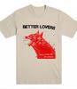 Better Lovers Футболка 'god made me an animal' Унисекс Футболка Все размеры S-5XL Бежевая Унисекс Футболка