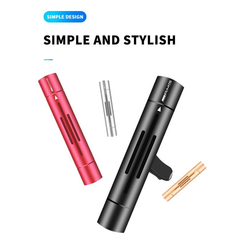 Автомобильный освежитель воздуха для салона, диффузор для духов с креплением на воздуховод для Mercedes Benz AMG GLE GLS GLC CLA GLB ML W204 W206 W205 W212 W203