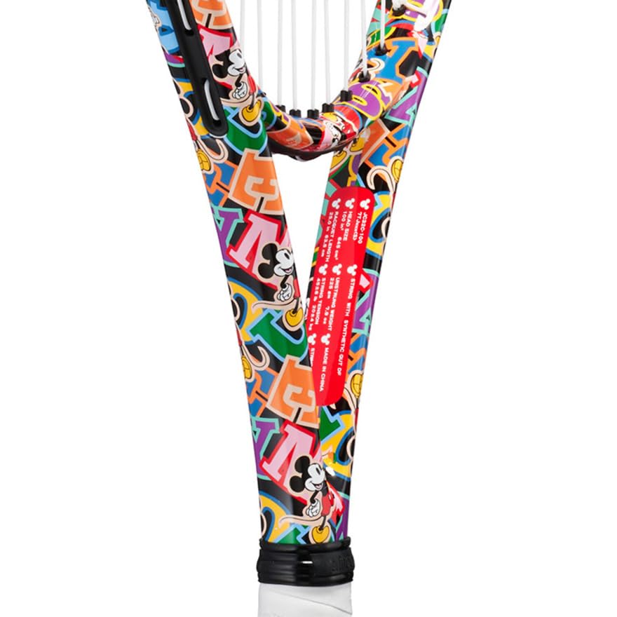 Принц теннисная ракетка Junior Disney BEAST 25 Beast 25 7TJ214 Alphabet Mix "натянутые кишки" (398)