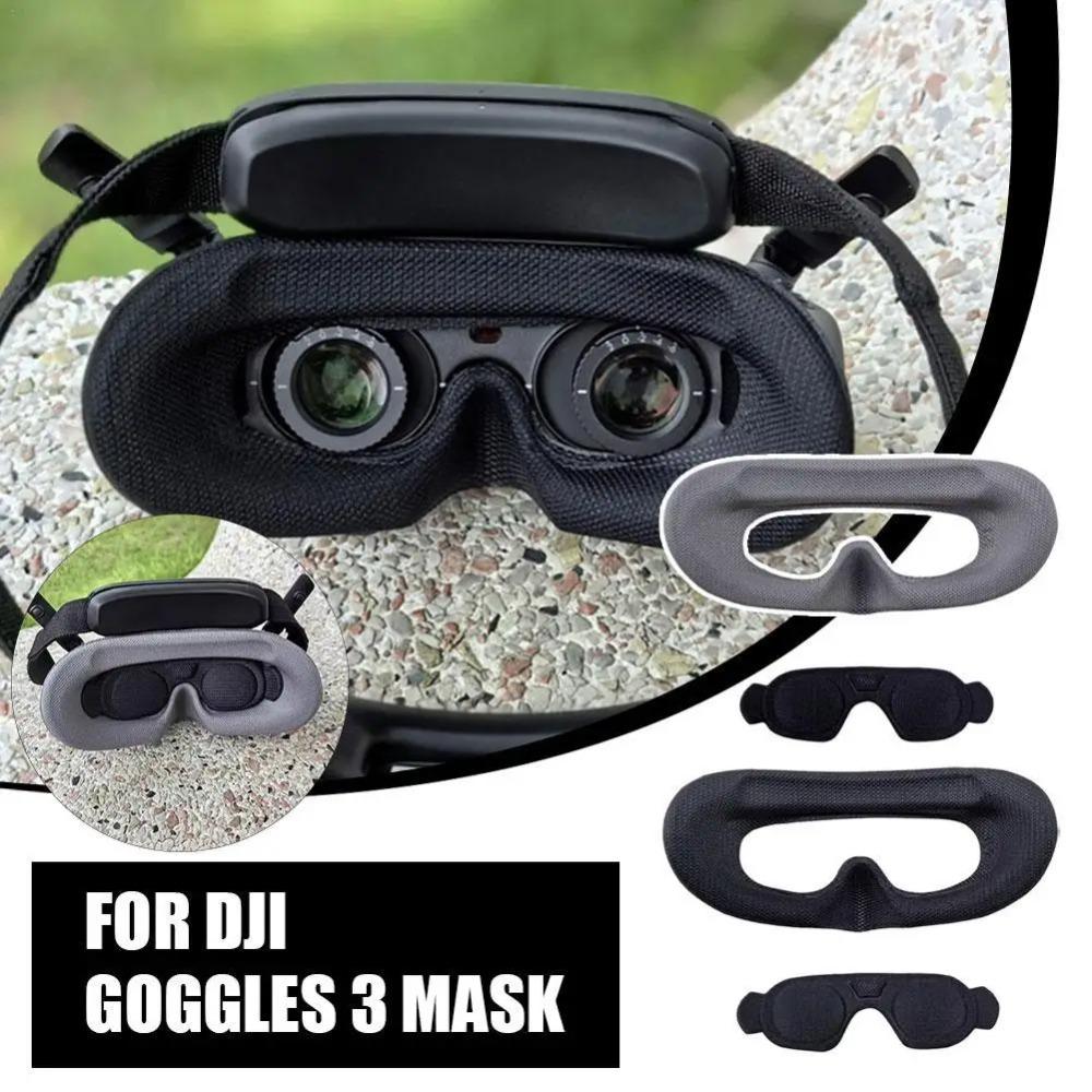 Anti-light Leakage Face Plate Eye Pad Sponge Protective Cover Eye Mask for DJI Avata 2 Goggles 3