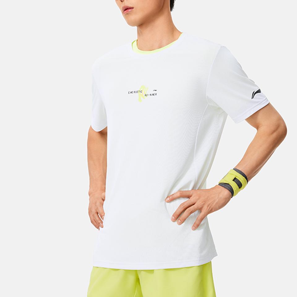 Мужская футболка Li Ning Стандартная Белая ATSU059-7