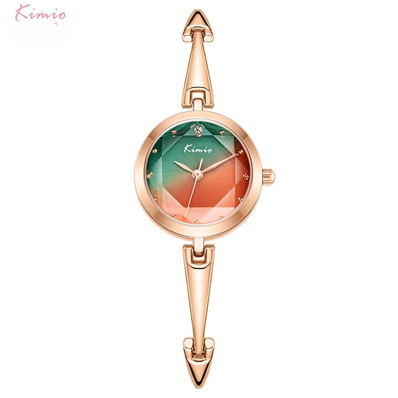 Fashion Women's Watch Gradient Color Compact Women's Quartz Watch Small Fresh Waterproof Bracelet Watch for Women