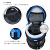 JJC Чехол для объективов таких как Sigma DG OS Canon EF F4L IS и Nikon Nikkor F4G ED Внутренний 110 x Изготовлен из Включает наплечный чехол/сумку 100-400 мм F5-6.3