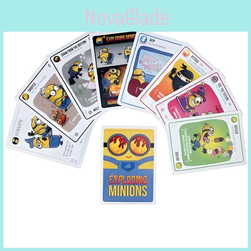 Exploding Minions Collectors Card Pack For Strategic Play And Parentchild Activities