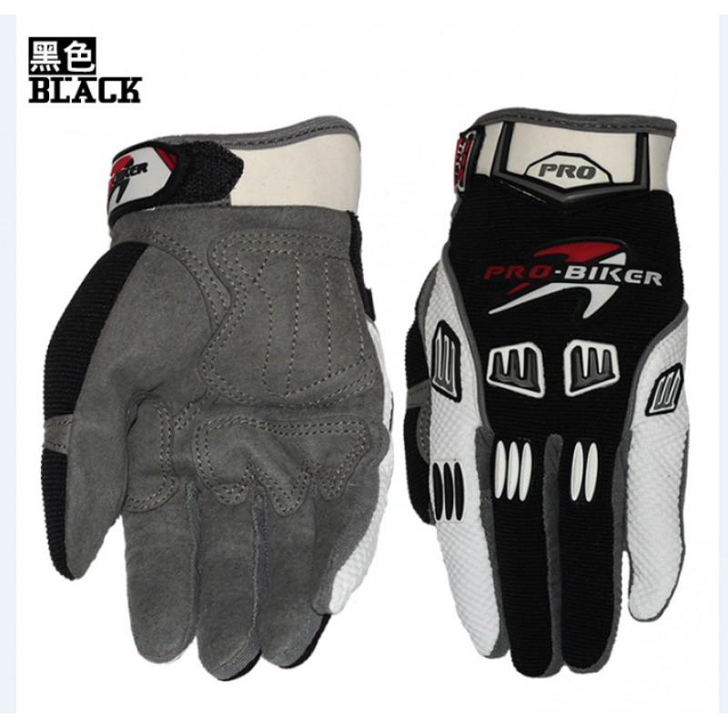 Full Finger Motorcycle Riding Gloves Off-Road Touring Racing Breathable Knit Design Unisex Adult Use