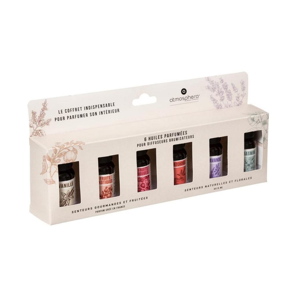 Эфирные масла Атмосфера 15 мл. (6 штук)