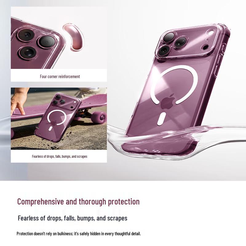 Baseus Magnetic Clear Slim Protective Case for iPhone