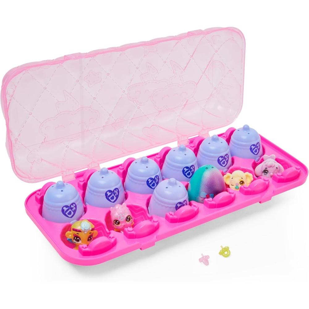 Hatchimals Collggibles 12 Pack Shimmer Babies Egg Carton