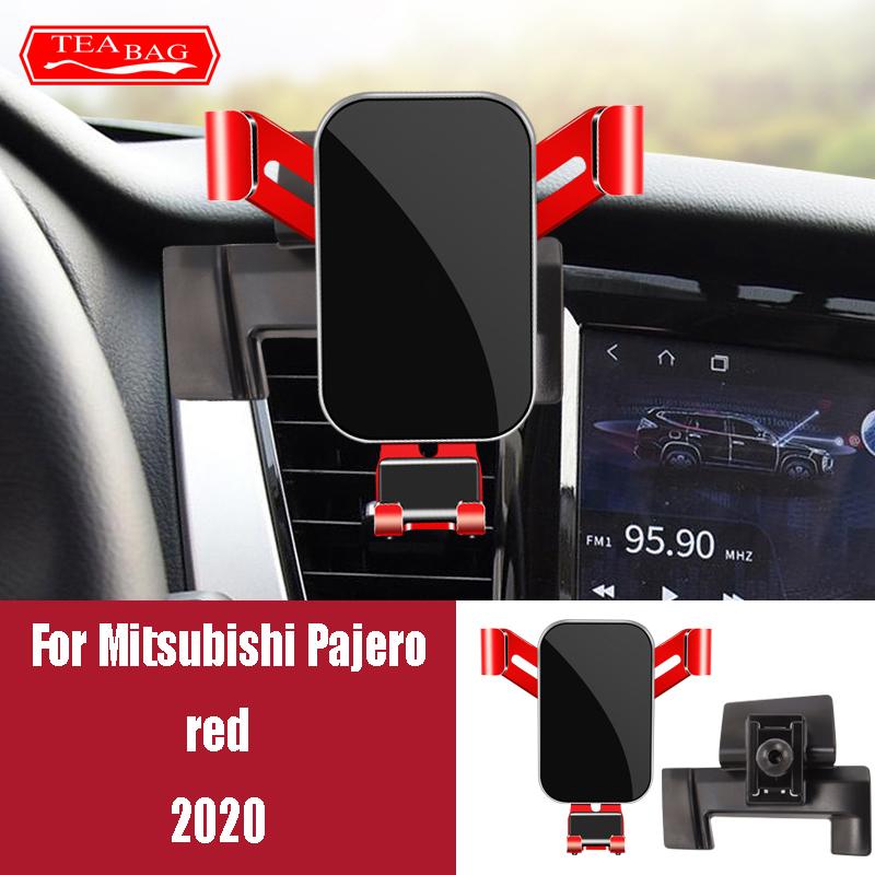 Автомобильный держатель для мобильного телефона для Mitsubishi Outlander MK3 Eclipse Cross ASX Pajero 2016-2020 На держателе для вентиляционного отверстия Автомобильный кронштейн для навигации