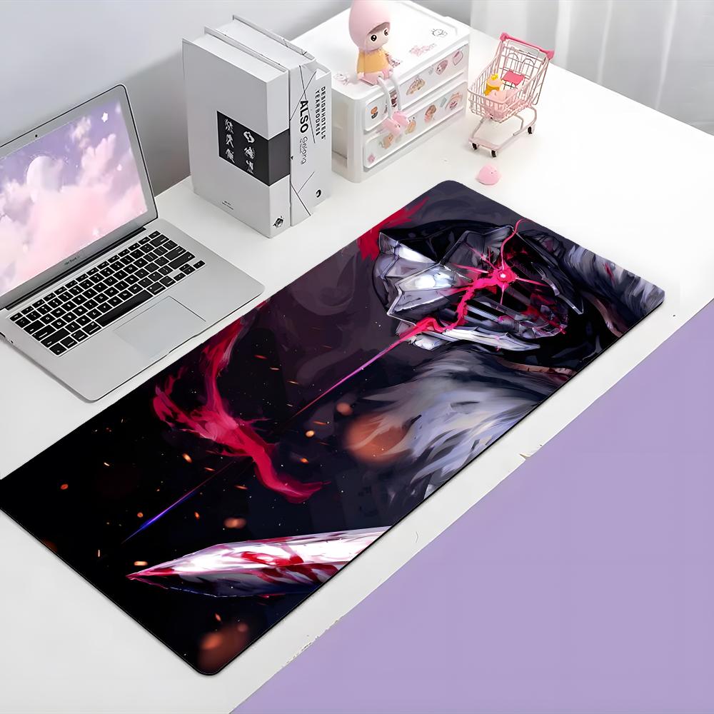 Anime Dark GGoblin Slayer Mouse Pad Large Gaming Mousepad With Thick Stitched Edge NonSlip Desk Mat