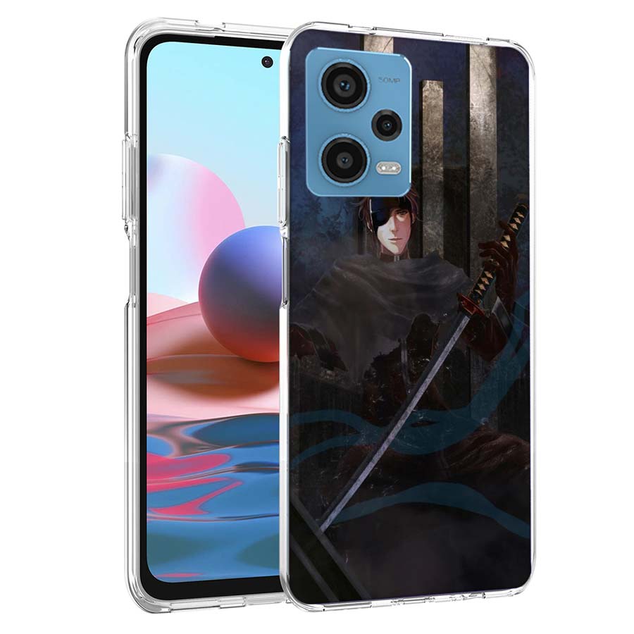 Чехол для телефона Bleach Айзен Соуске для Redmi Note 13 12 14 15 Pro Plus 13R 11 11T 11E 11S 10 Pro 10S 9 9S Прозрачный ТПУ Чехол