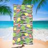 Microfiber Beach Towel Digital Printing Quick-Drying Double-Sided Velvet Class A Large Bath Towel Plus Towel