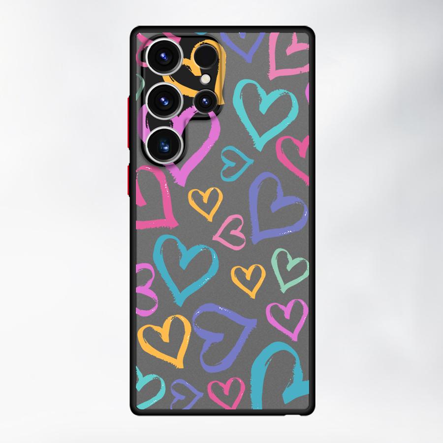 Креативный чехол с рисунком 'Любовь' для Samsung Galaxy S21 S23 FE Note 20 Ultra 10+ S20 FE S26 S22 S25 Ultra S24 Plus Funda Задняя крышка телефона