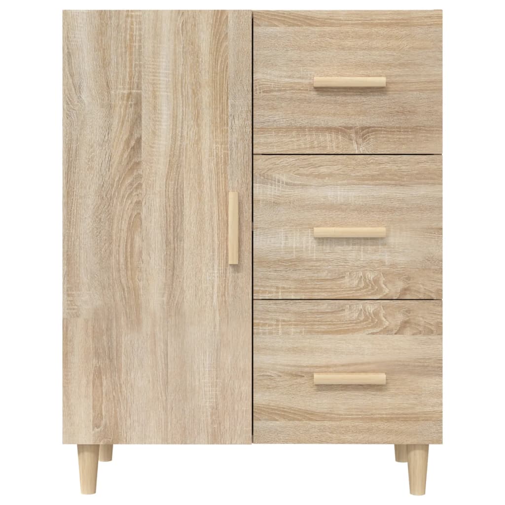 Sideboard in Sonoma Oak Finish 69.5 x 34 x 90 cm Particleboard