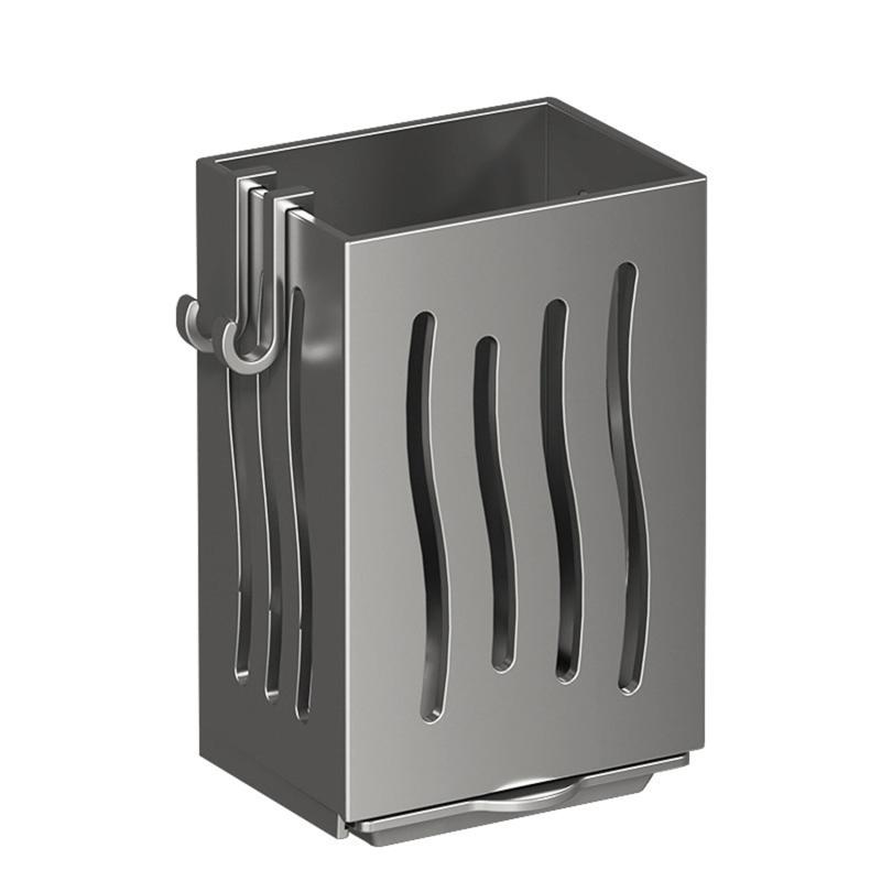 Многофункциональная полка для хранения кухонных принадлежностей, держатель для сушки палочек для еды, настенный отдельно стоящий органайзер для столовых приборов и посуды