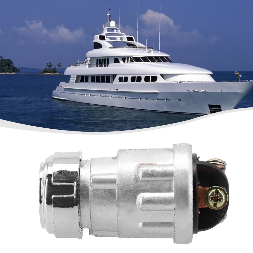 Car Boat Motorcycle Ignition Starter Switch 3 Position W/ 2 Key ON /OFF /Start Switch Lock Starter SwitchSwitches Seat 3