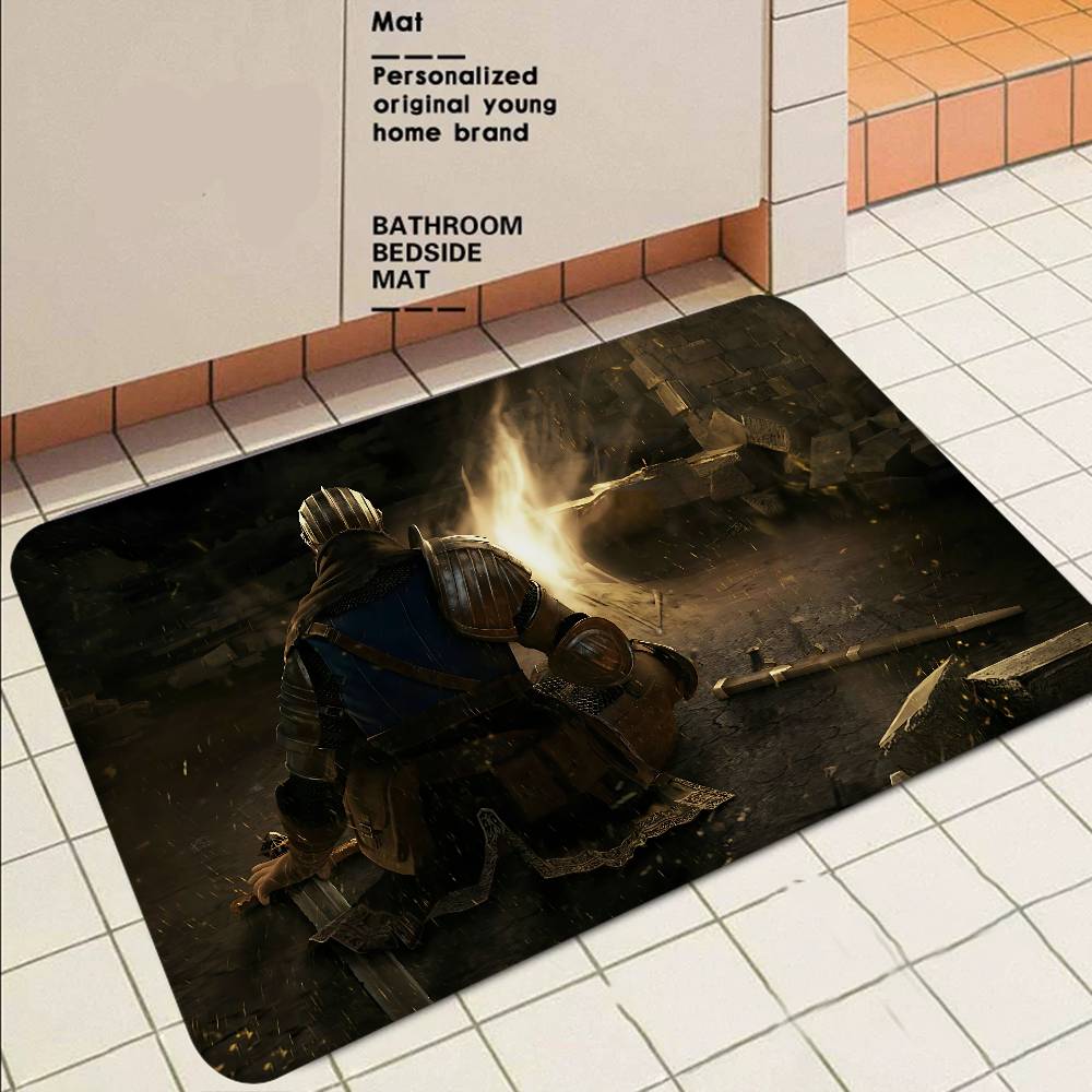 DARK SOULS Adventure Game Floor Mat INS Style Soft Bedroom Floor House Laundry Room Mat Anti-skid Household Carpets