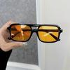 Квадратные Солнцезащитные Очки Женские Мужские Классические Винтажные Модные Очки для Личности Стильные Повседневные Минималистичные