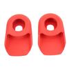 2PCS Bike Crank Cover Protector Silicone BIcycle Crank Arm Sleeve Cover Protective CaseRed