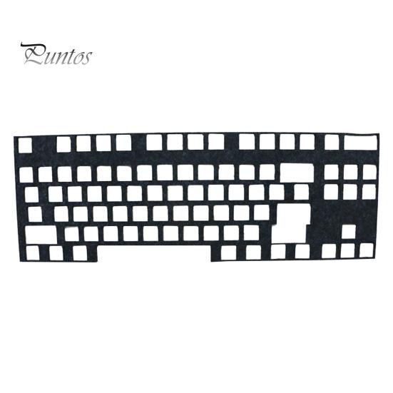 Тихие клавиатуры Демпфирующая пенная прокладка Клавиатурные переключатели Подушечка-глушитель для механической клавиатуры 60/84/87/96/104/660/980