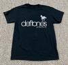 Горячая футболка Deftones с логотипом White Pony, унисекс, черная, размеры S-5XL