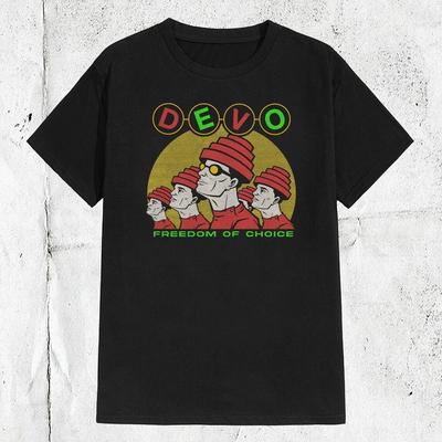 Футболка Devo Band Freedom Of Choice Полный размер S-4XL