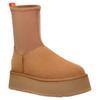 Толстые Классические CLASSIC DIPPER 1144031 CHESTNUT US8 [UGG] Сапоги, Мутон, Подошва, Dipper, Женские, (ЖЕВАТЬ) (25,0 см) [Использовал]