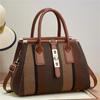 Trendy Pu Color Block Crossbody Bag For Women Perfect For Everyday Use And Fashionable Outfits