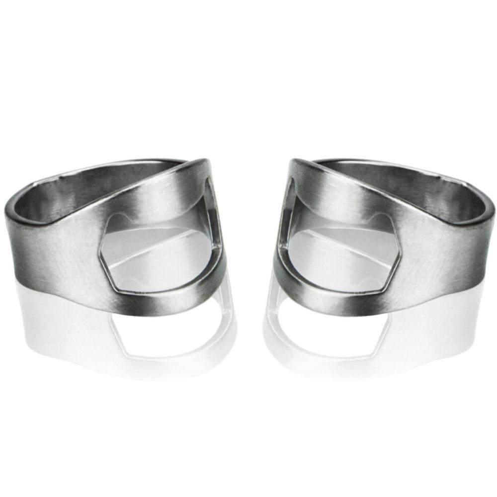 Kitchen Tool Home & Living Beer Bottles Opener Stainless Steel Finger Ring Design Jars Lid Remover