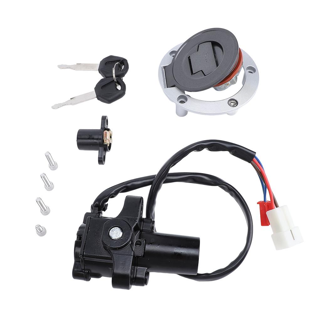 Замок зажигания, крышка бензобака, замок сиденья, замок шлема, набор ключей, прочная и простая установка для MT03 YZF XJ6
