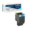 Cartouche De Toner - LCL - 71B0H20 - Cyan - 3500 Pages - Compatible Lexmark CS417dn CX417de CS517de